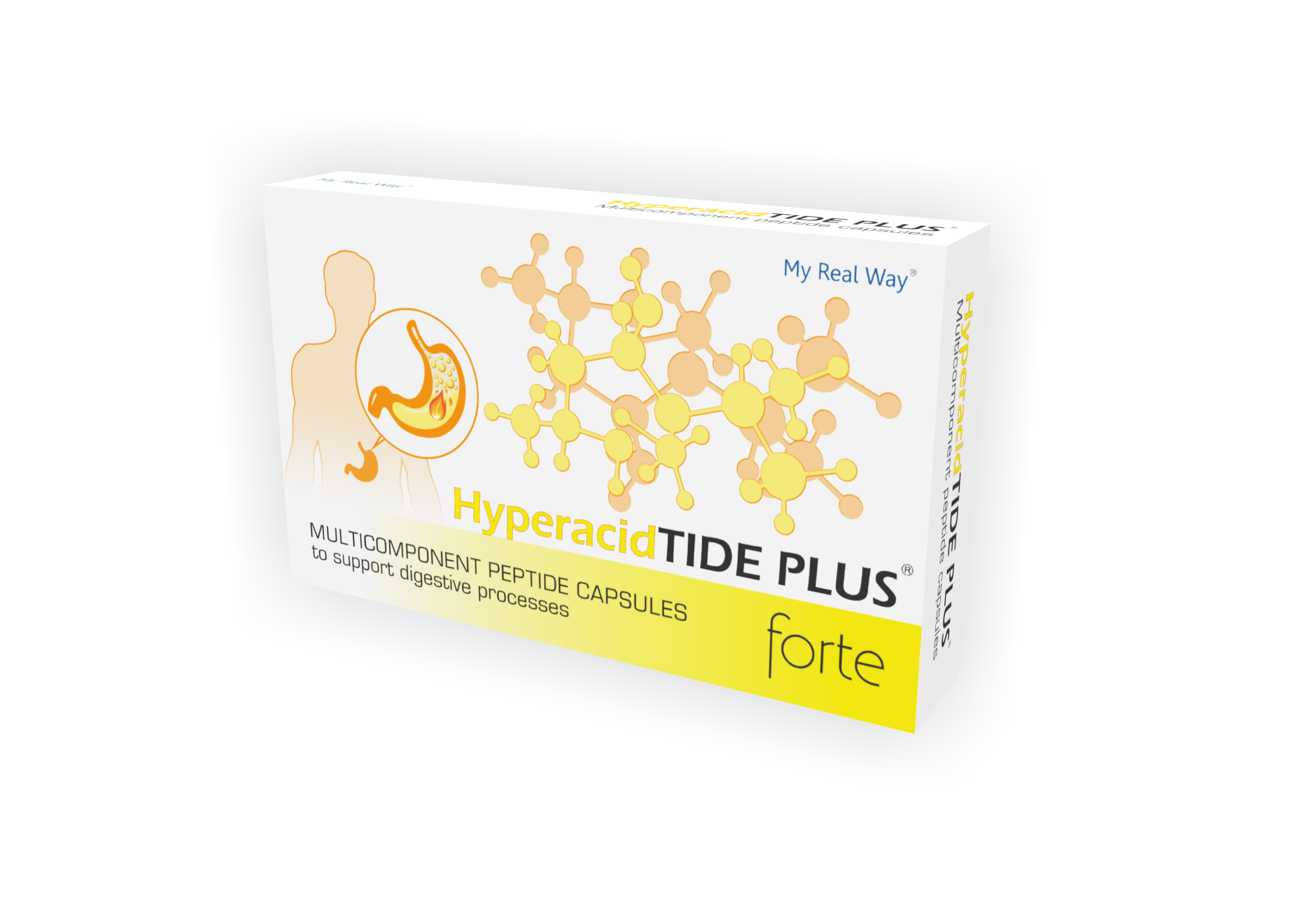 HyperacidTIDE PLUS forte peptides for gastric hyperacidity